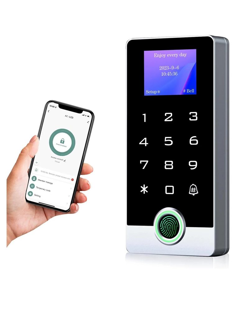 Đầu đọc Vân Tay IBC K2 Kiểm Soát Ra Vào Nhà Trọ Cổng Sắt Tốt Nhất Hiện Nay