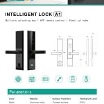 Thông số Khóa Vân Tay Cao Cấp A1TW