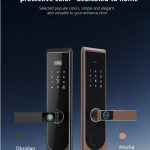 Khóa IBC X3 trang bị 2 màu cao cấp Đen và Mocha Gold